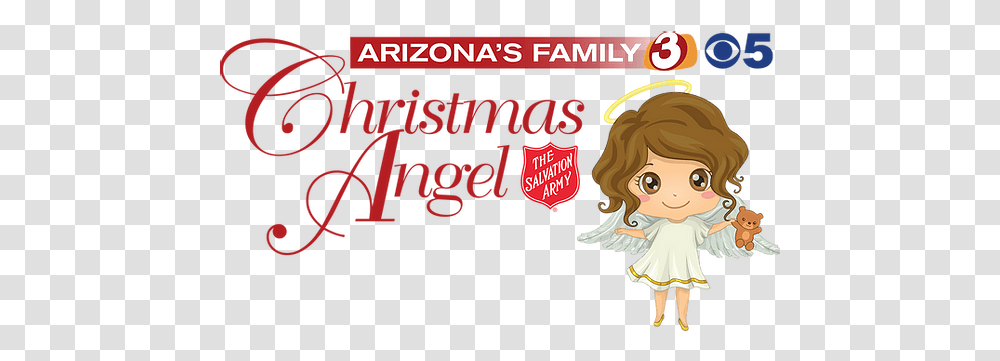 Christmas Angel Open Registration Fictional Character, Person, Logo, Symbol, Advertisement Transparent Png