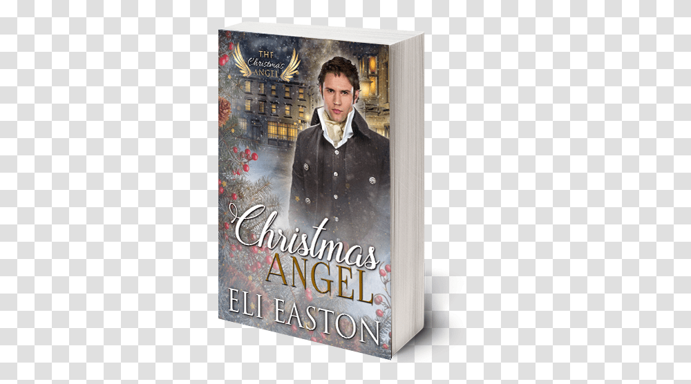 Christmas Angel Series Eli Easton Christmas Angel Book, Poster, Advertisement, Novel, Person Transparent Png