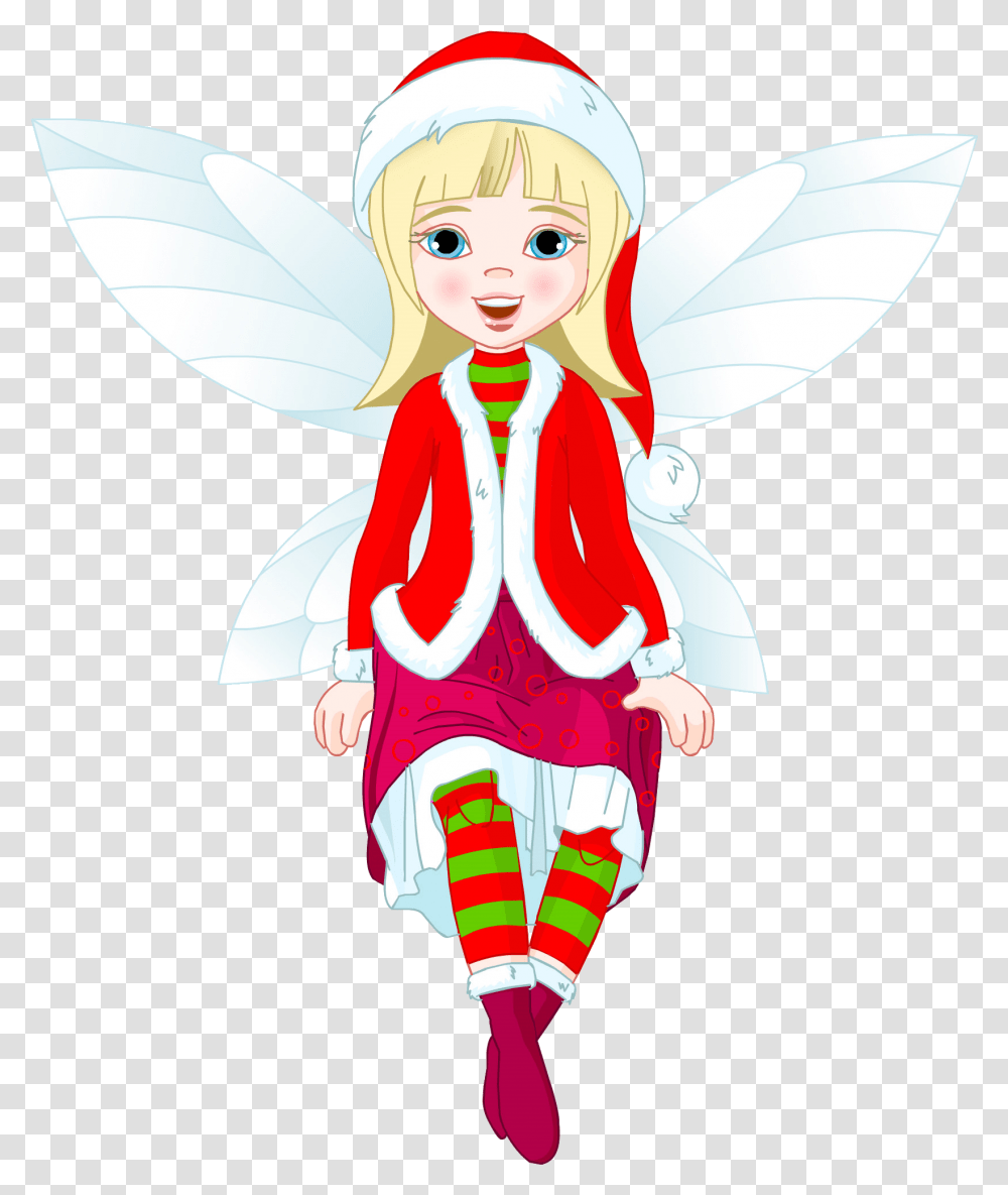 Christmas Angels Christmas Fairy Clipart Free, Person, Human, Drawing, Costume Transparent Png