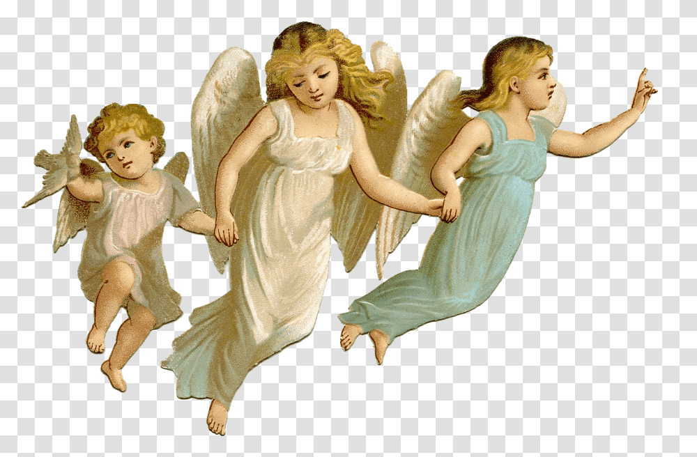 Christmas Angels Clipart Background Angels, Archangel, Person, Human Transparent Png