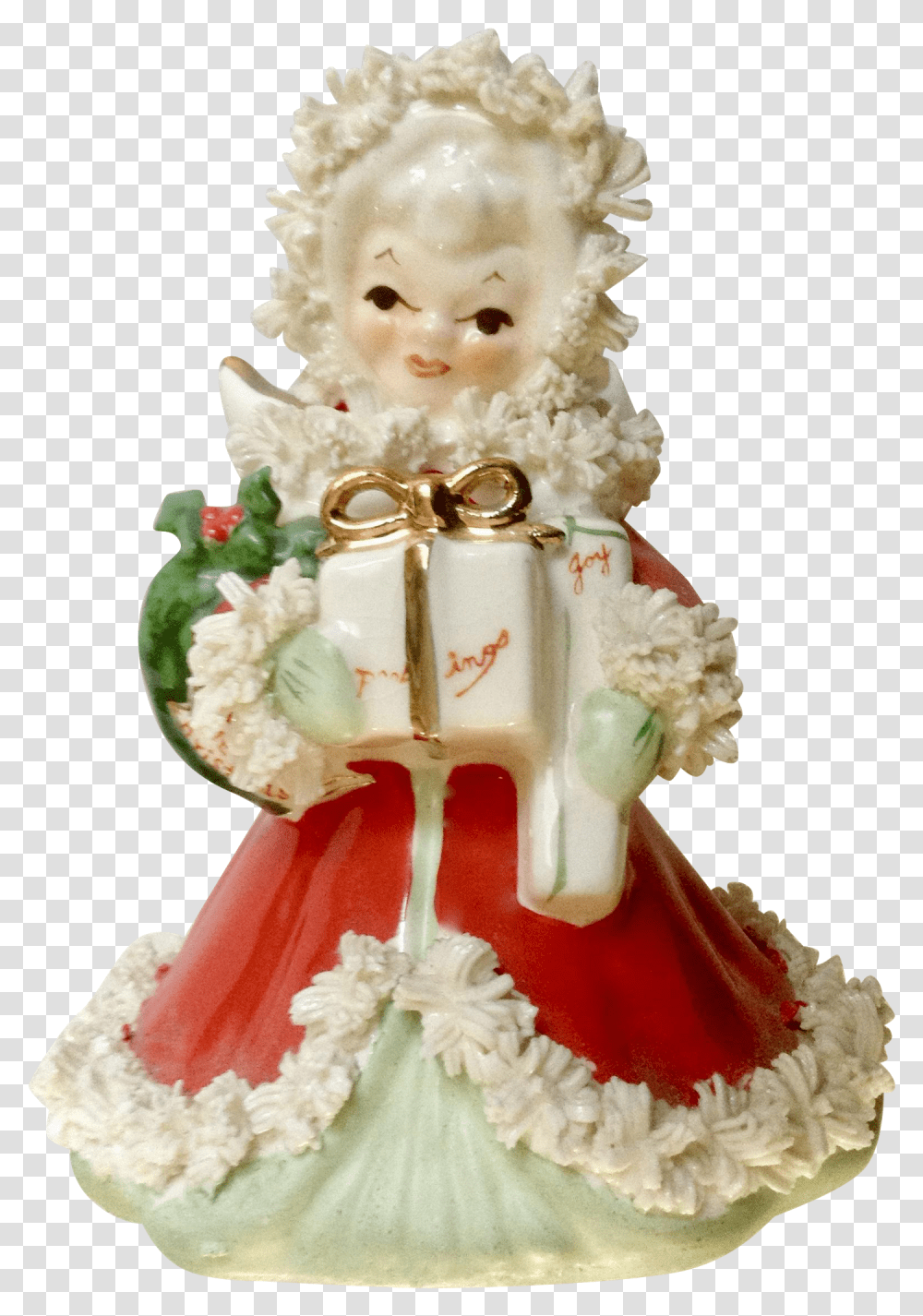 Christmas Angels Clipart Figurine, Sweets, Food, Dessert, Wedding Cake Transparent Png
