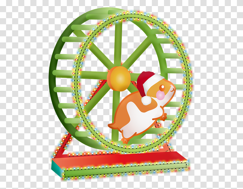 Christmas Animals Hamster Hamster Wheel, Birthday Cake, Dessert, Food, Amusement Park Transparent Png
