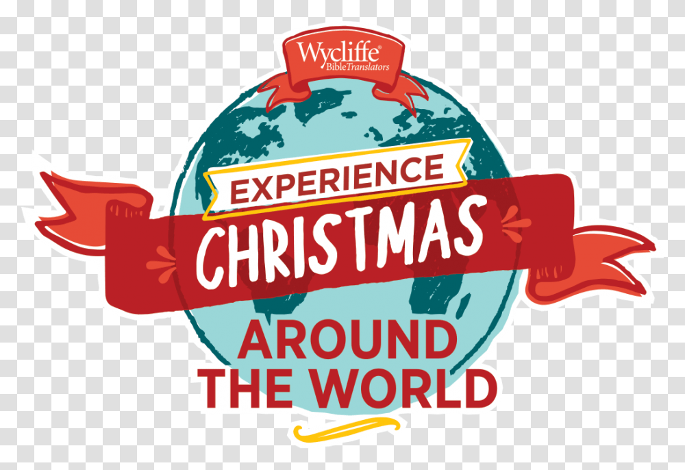 Christmas Around The World Wycliffe Bible Translators Christmas Around The World Logo, Advertisement, Poster, Flyer, Paper Transparent Png