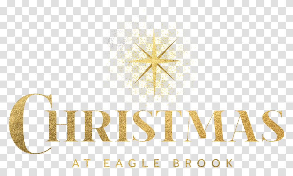 Christmas At Eagle Brook Church Gold, Pattern, Plant, Fractal, Ornament Transparent Png