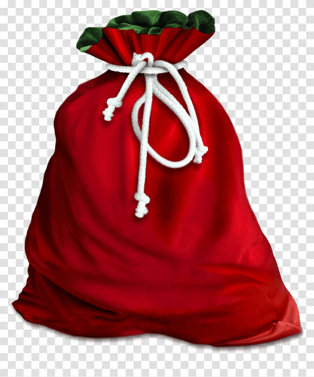 Christmas Bag, Apparel, Person, Human Transparent Png