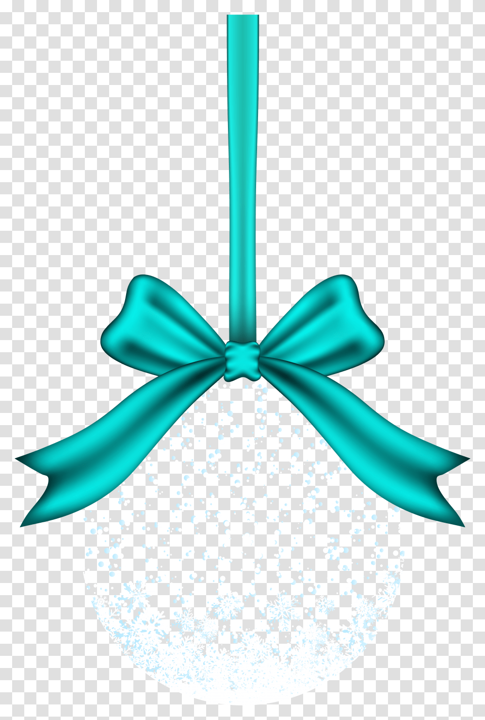 Christmas Ball Clip Art Bow Transparent Png