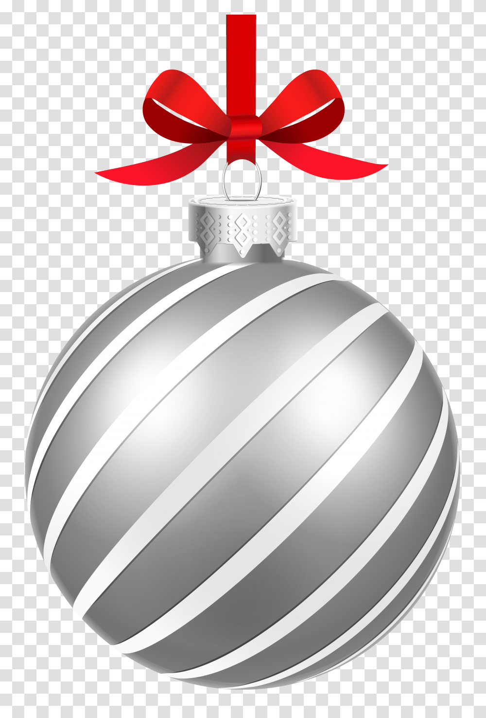 Christmas Ball Clipart Image Silver Christmas Ornaments Clipart, Ring, Jewelry, Accessories, Accessory Transparent Png