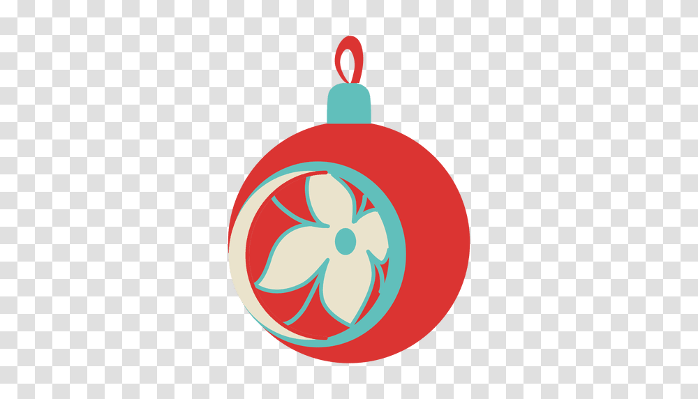Christmas Ball Flat Icon, Ornament Transparent Png