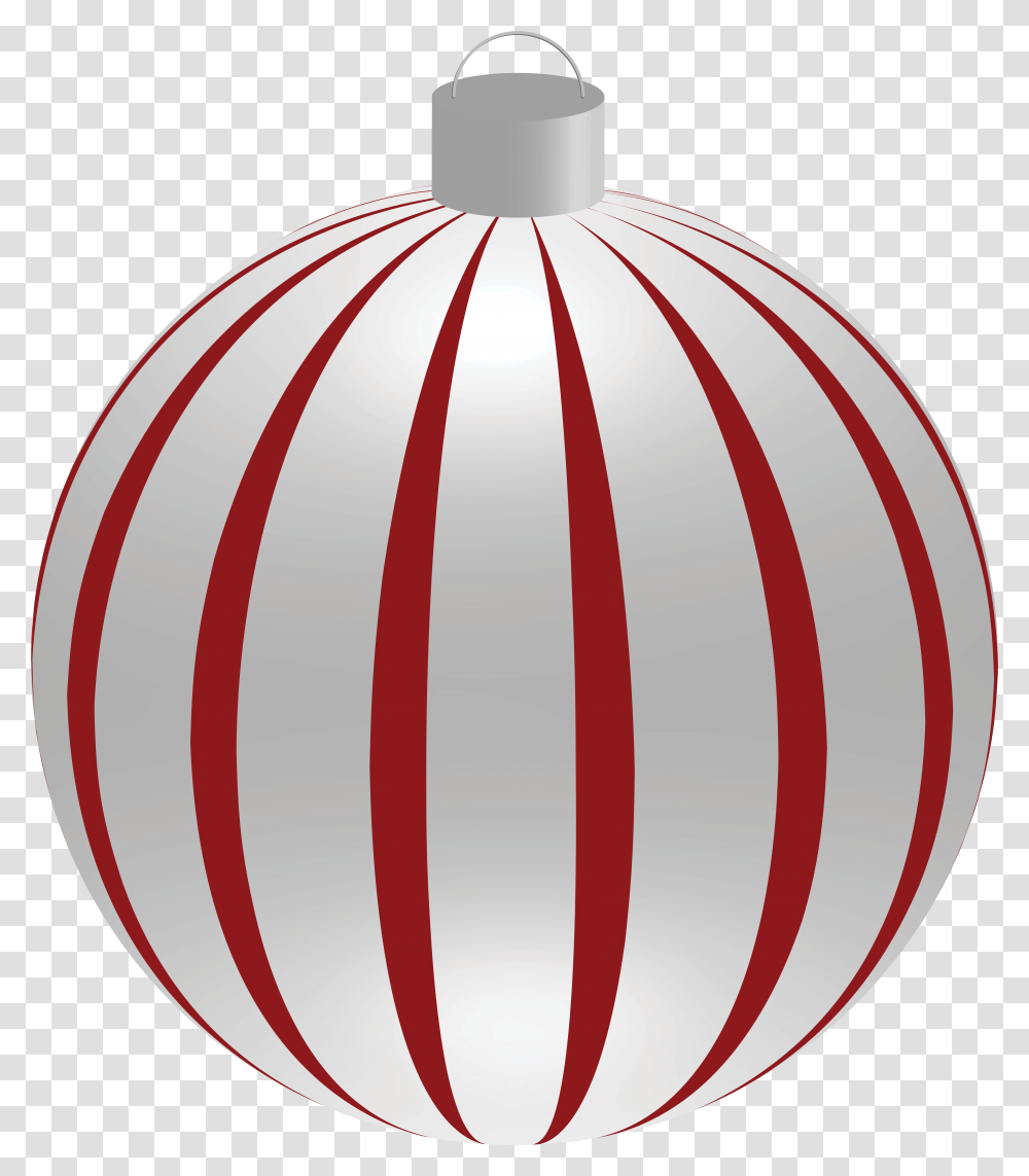 Christmas Ball Striped Christmas With Striped Striped Ball, Sphere, Pattern, Ornament, Rug Transparent Png