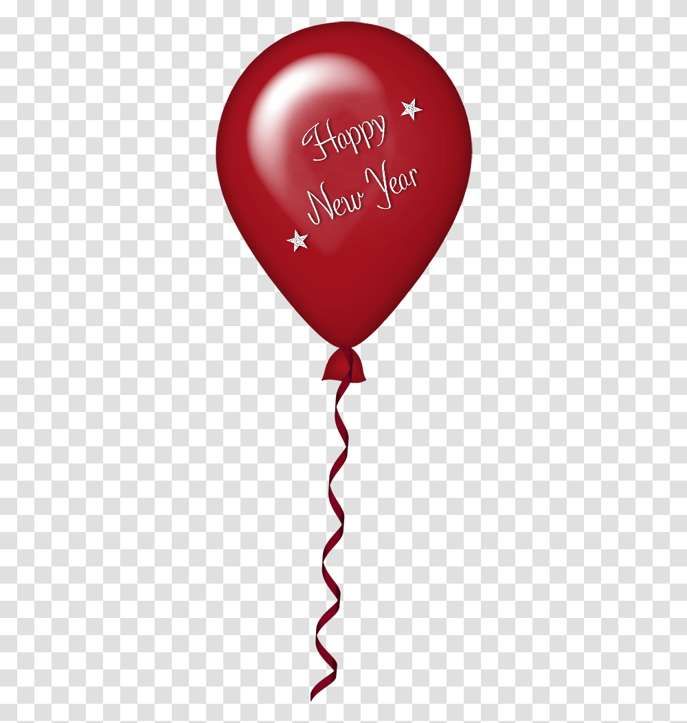 Christmas Balloons Clipart New Year Balloon, Heart Transparent Png