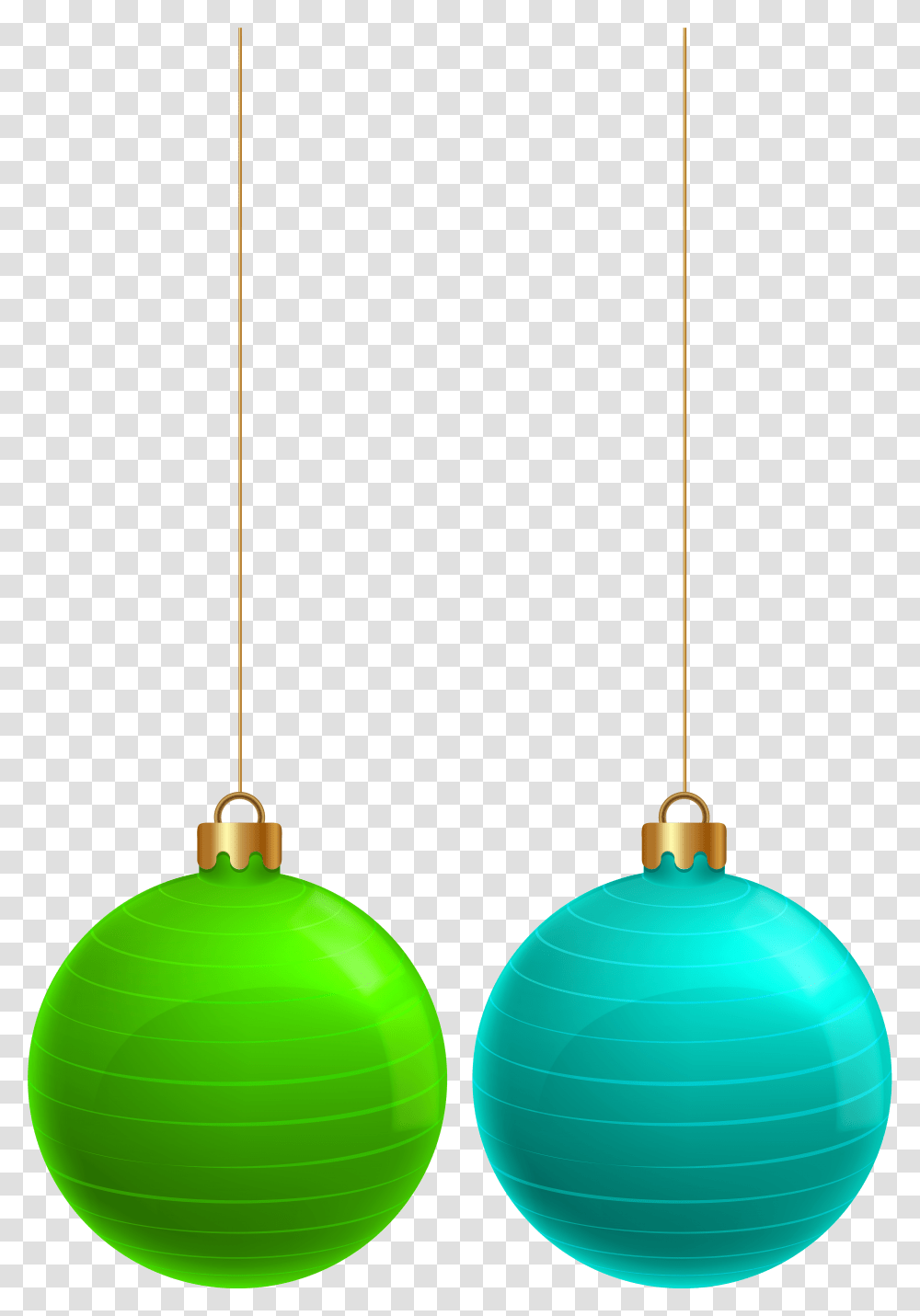 Christmas Balls Green And Blue, Lighting, Light Fixture, Weapon, Weaponry Transparent Png