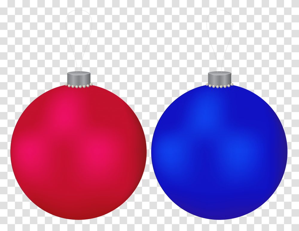 Christmas Balls Red And Blue Clip Art Gallery, Light, Face Transparent Png