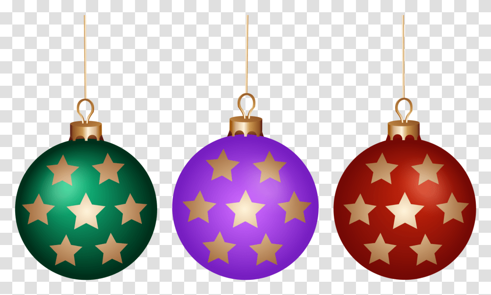 Christmas Balls Set Clip Art Magic Hat And Stick, Ornament, Tree, Plant, Star Symbol Transparent Png