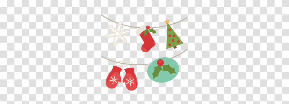 Christmas Banner My Miss Kate Cuttables, Tree, Plant, Christmas Stocking, Gift Transparent Png