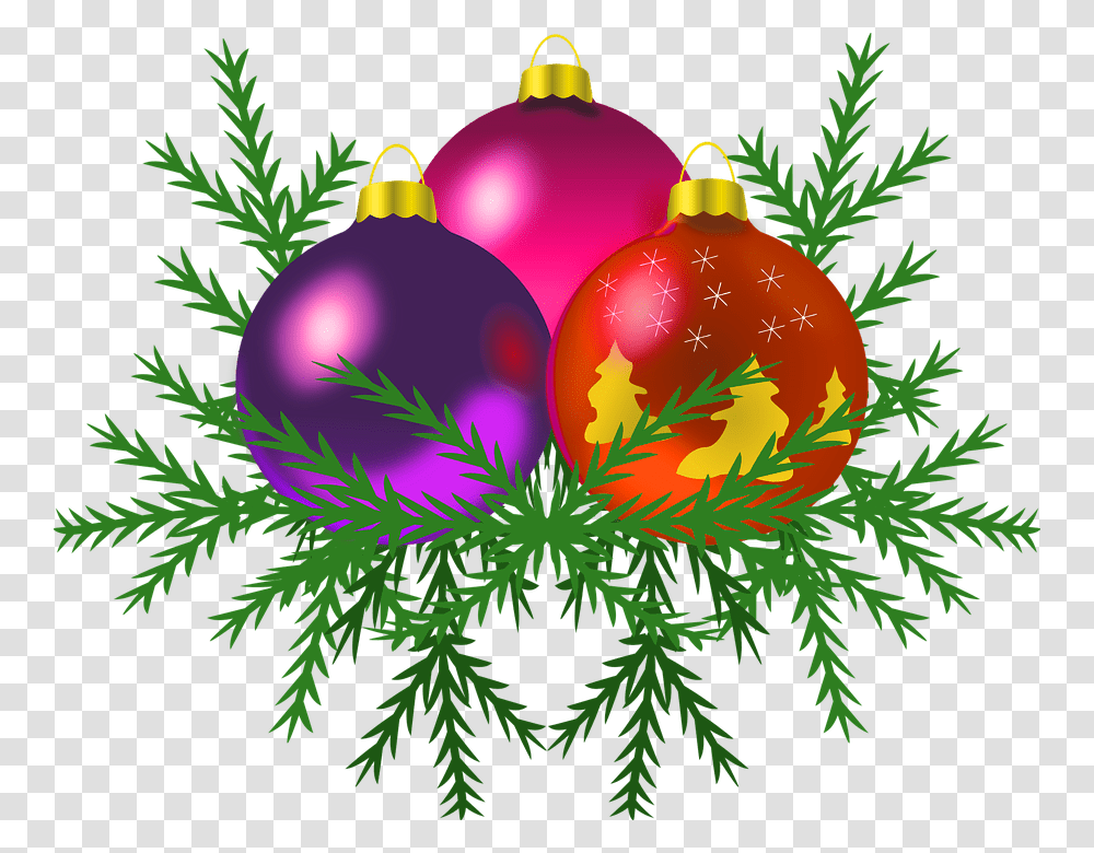 Christmas Baubles Merry Christmas Eve Images Free, Plant, Tree, Ornament, Graphics Transparent Png
