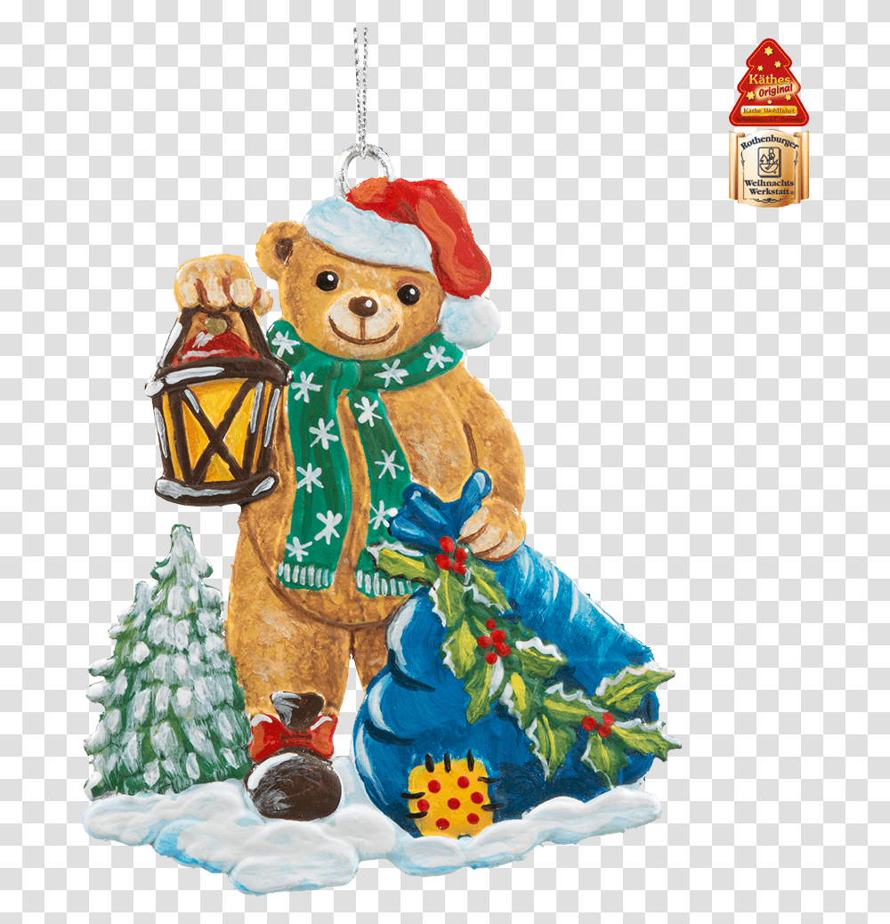 Christmas Bear Illustration, Tree, Plant, Figurine, Snowman Transparent Png