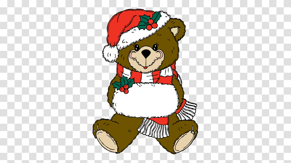 Christmas Bear Vector Image, Elf, Outdoors, Nature, Toy Transparent Png