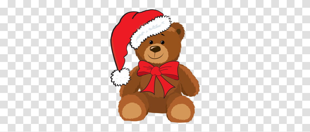 Christmas Bears Clipart, Toy, Teddy Bear, Tie, Accessories Transparent Png