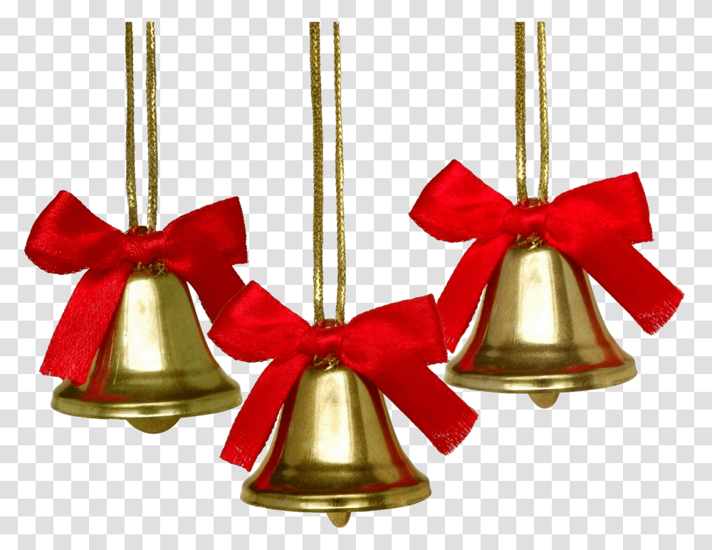 Christmas Bell Clipart Background Real Christmas Bell Images, Lamp, Pendant, Ornament, Symbol Transparent Png