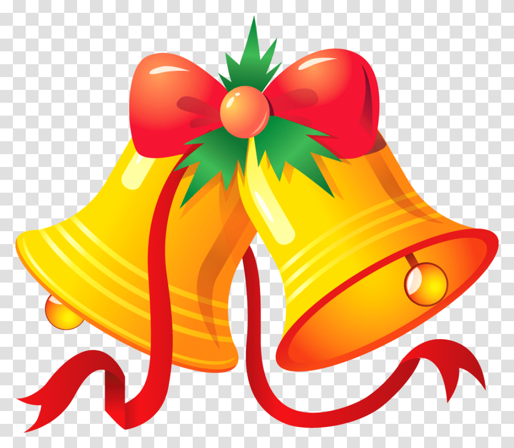 Christmas Bell Clipart One Bells Clipart, Apparel, Footwear, Shoe Transparent Png