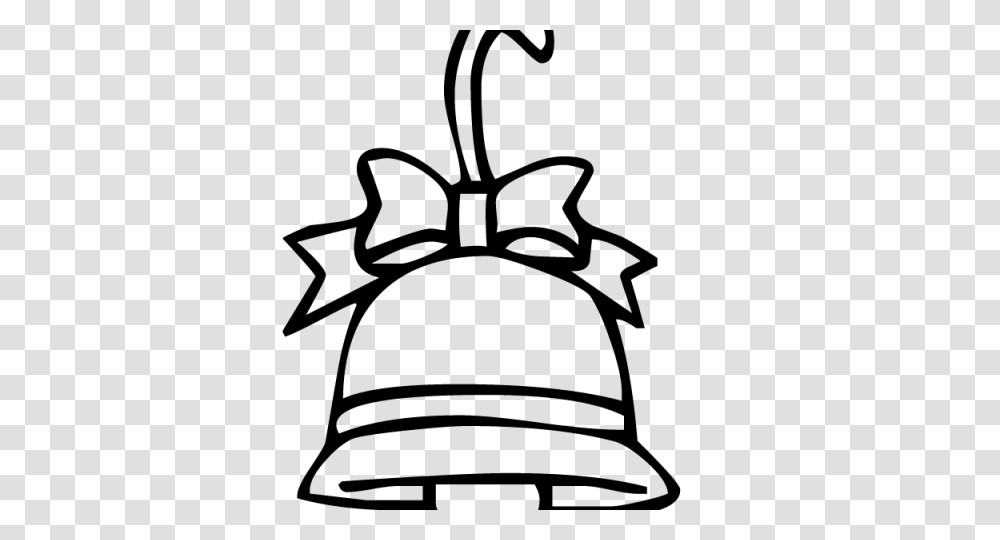 Christmas Bell Clipart Outline, Nature, Outdoors, Astronomy, Outer Space Transparent Png