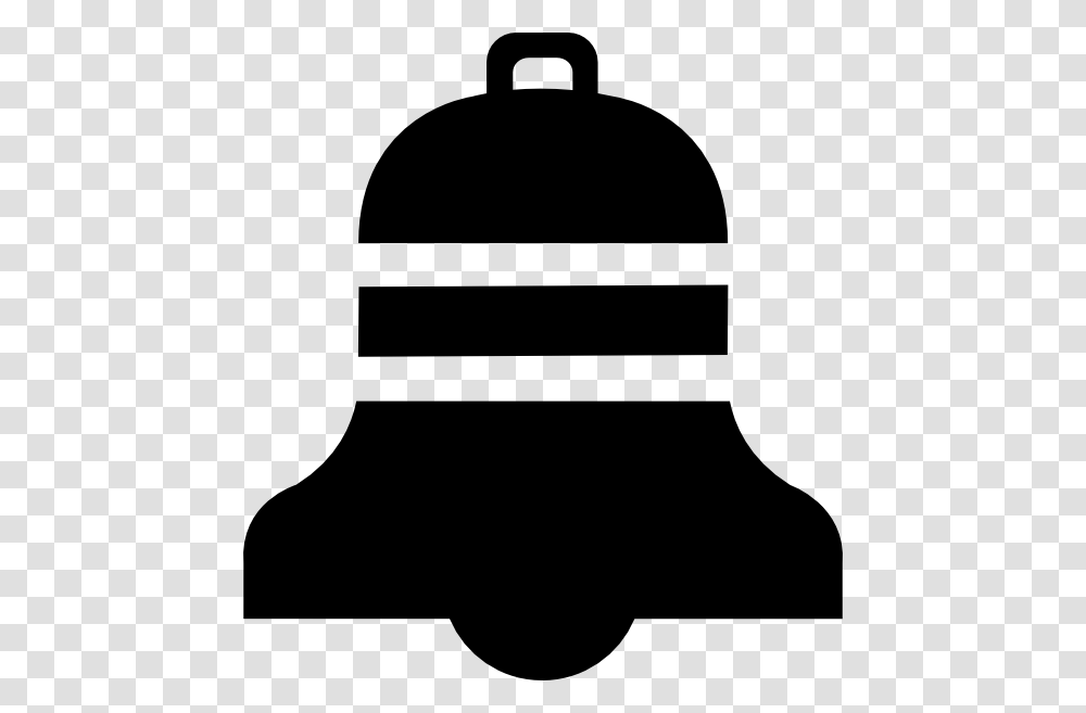 Christmas Bell Icon Clip Art At Clker Icon, Stencil, Luggage, Silhouette, Suitcase Transparent Png