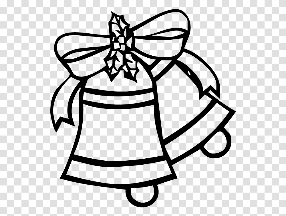 Christmas Bell Outline, Gray, World Of Warcraft Transparent Png