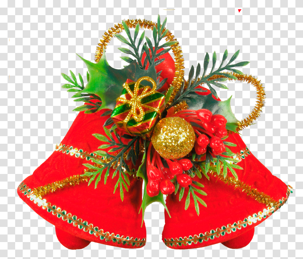 Christmas Bells Images Hd, Ornament, Pattern, Fractal, Brooch Transparent Png