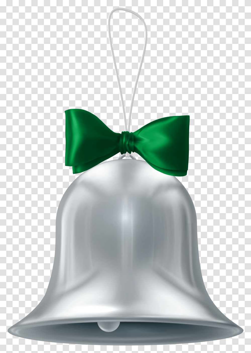 Christmas Bells In Silver Colour Transparent Png