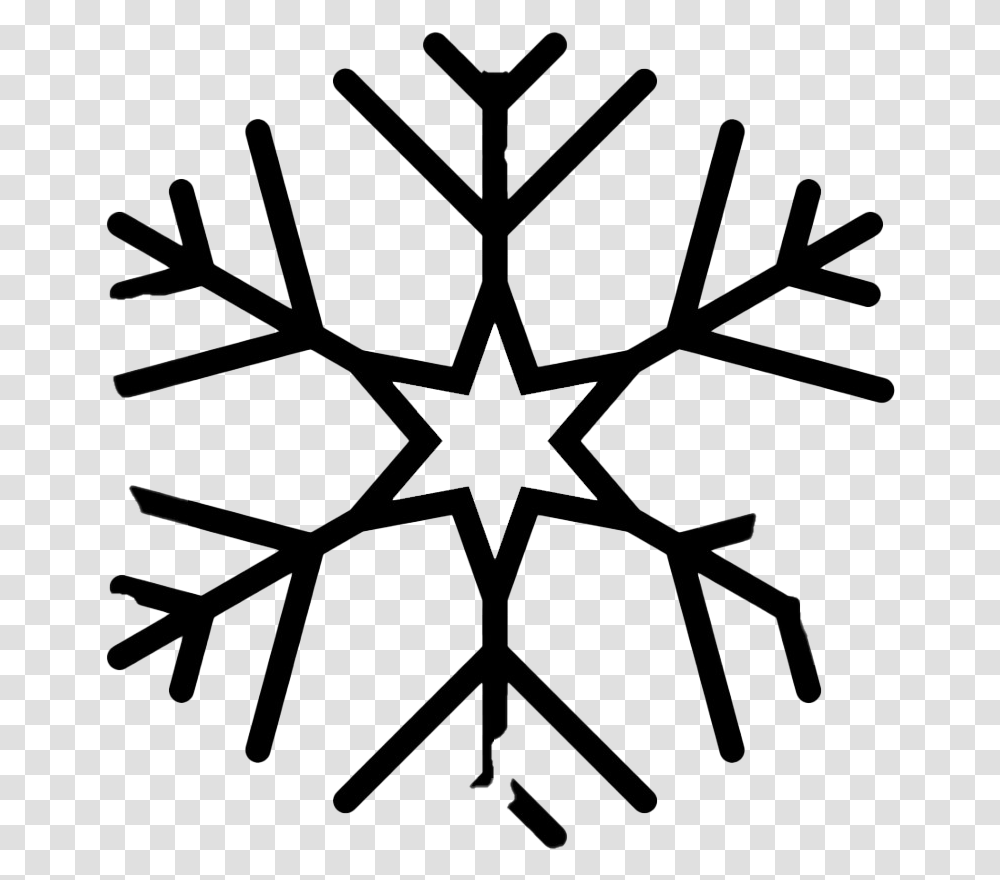 Christmas Black Snowflake Clipart Winter Icon, Grenade, Bomb, Weapon, Weaponry Transparent Png