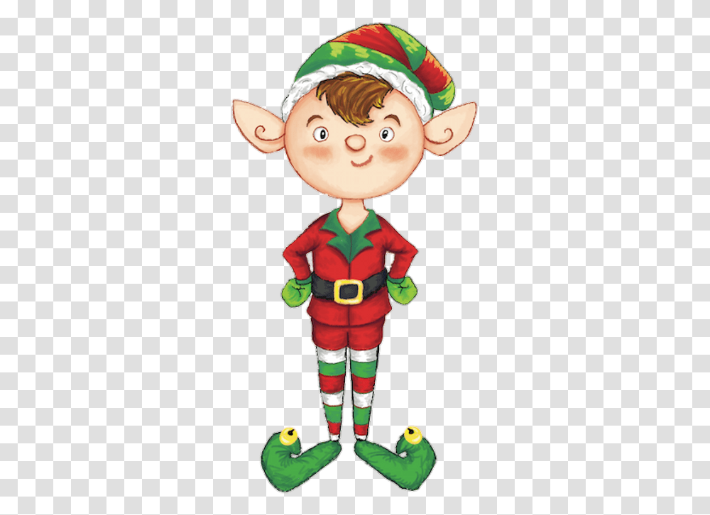 Christmas Book Ed The Elf Christmas Elf, Toy, Doll, Person, Human Transparent Png