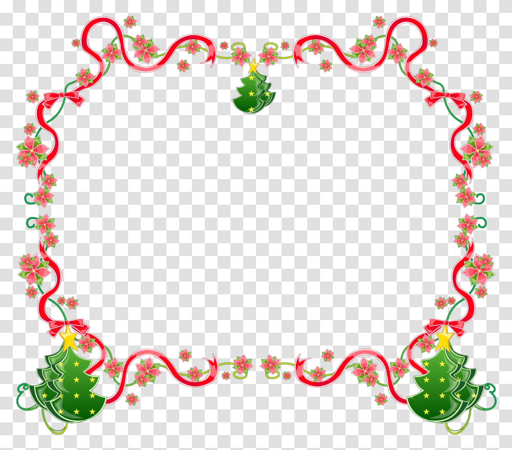 Christmas Border Candy Cane, Pattern, Heart Transparent Png