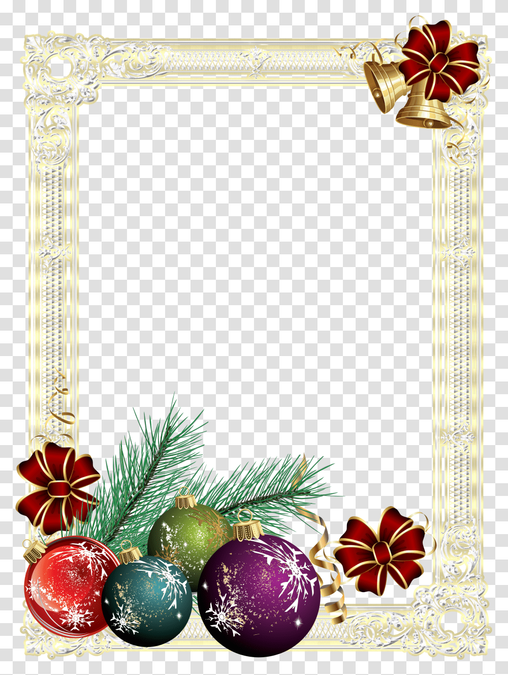 Christmas Border Christmas Frames Christmas And New Navidad Borde Transparent Png