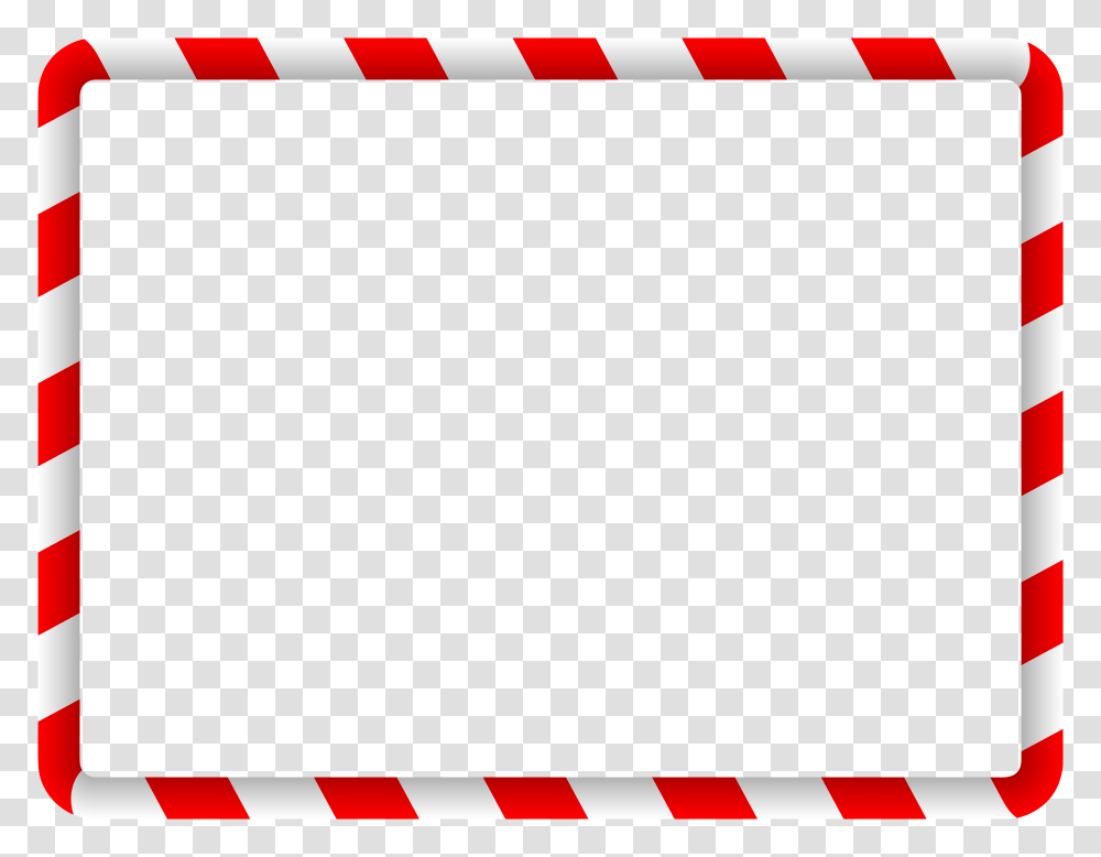 Christmas Border Red Clipart, Fence, Envelope, Airmail, Barricade Transparent Png
