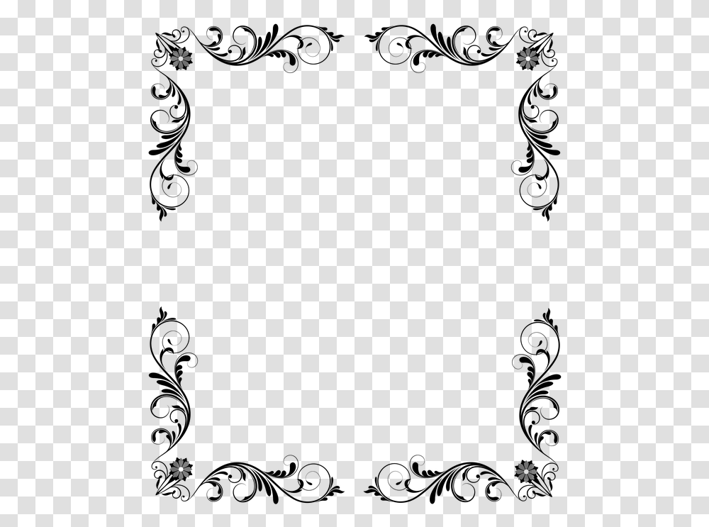 Christmas Borders Black And White, Gray, World Of Warcraft Transparent Png