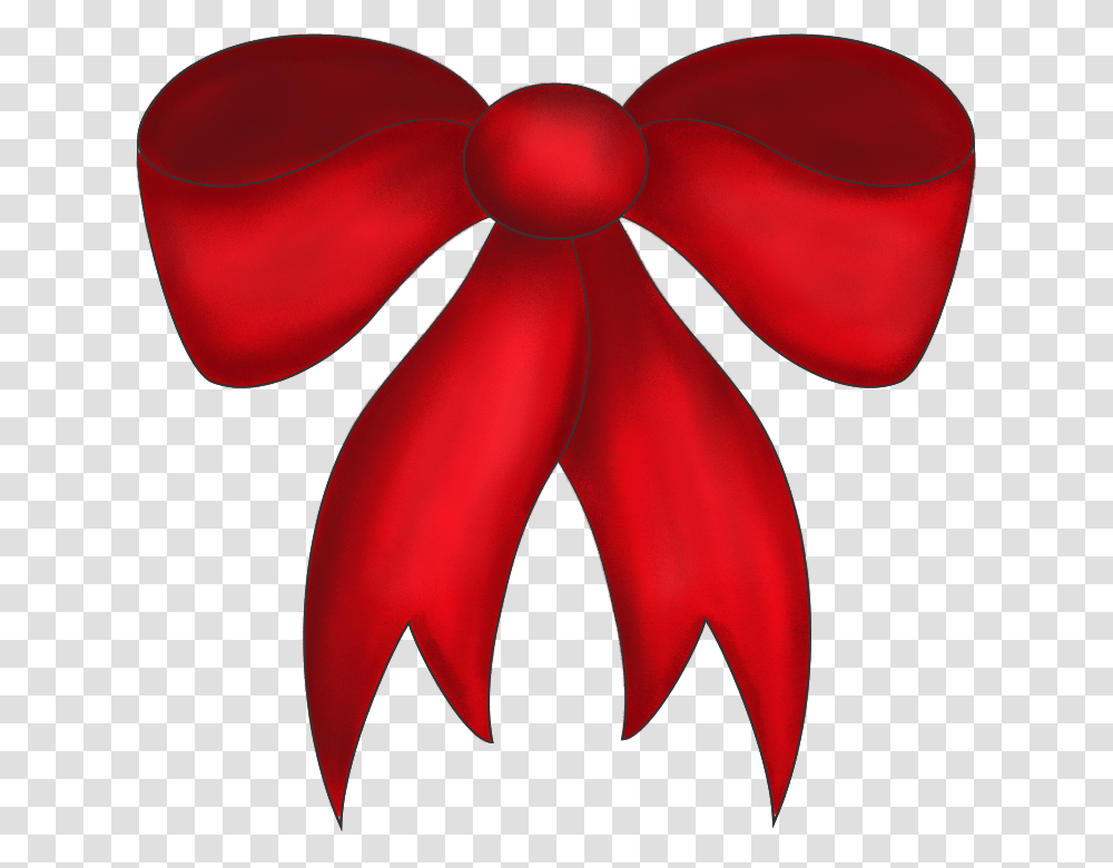 Christmas Bow Clipart, Logo, Trademark, Pattern Transparent Png
