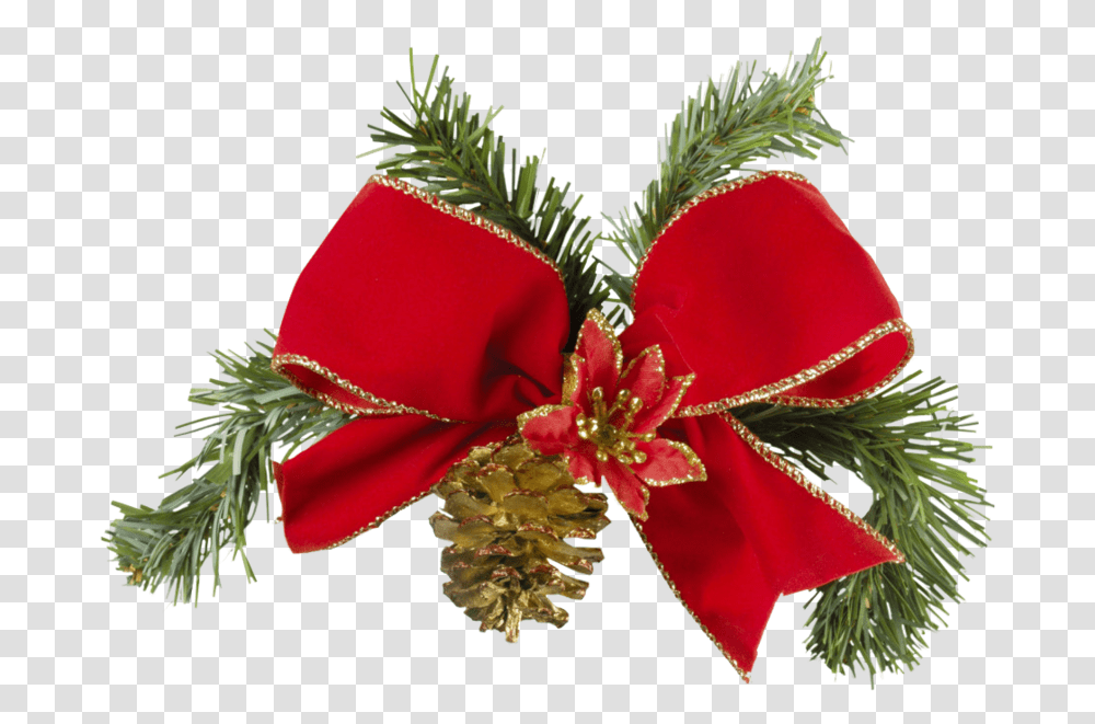 Christmas Bow Psd Official Psds Christmas Bow, Plant, Tree, Flower, Blossom Transparent Png