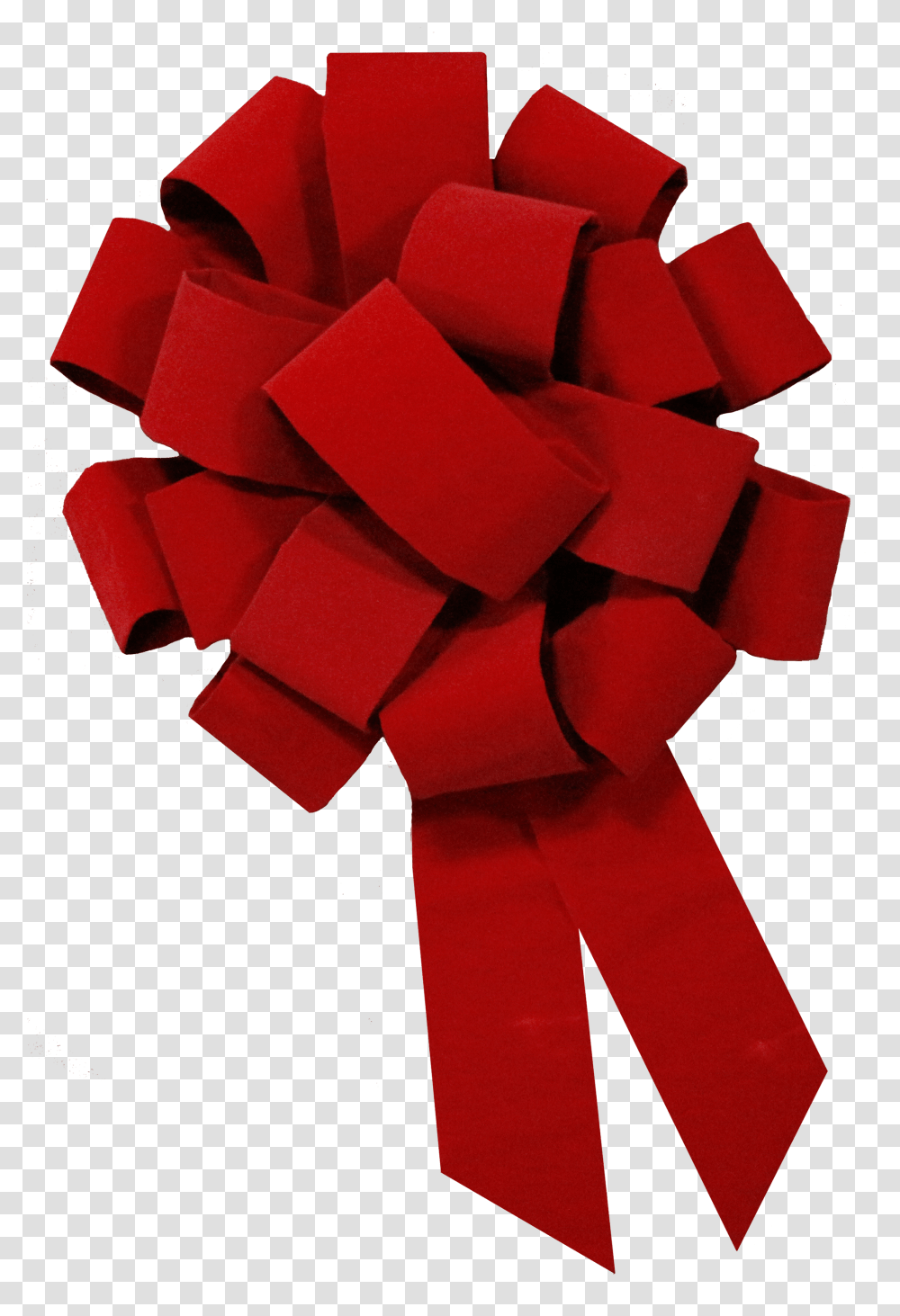Christmas Bow Red Car Bow Transparent Png