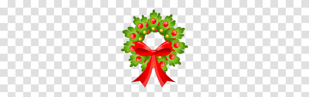 Christmas Bow, Wreath Transparent Png