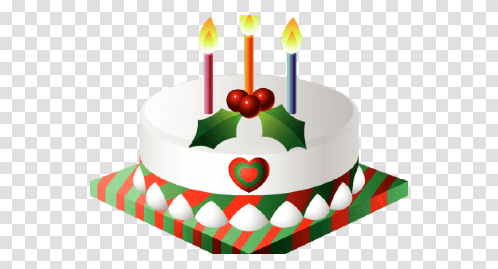 Christmas Cake Free Clipart Download Full Size Birthday Christmas Cake, Dessert, Food, Birthday Cake Transparent Png