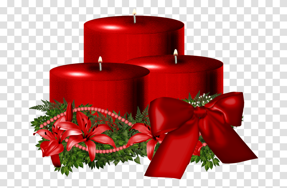 Christmas Candle Background Transparent Png