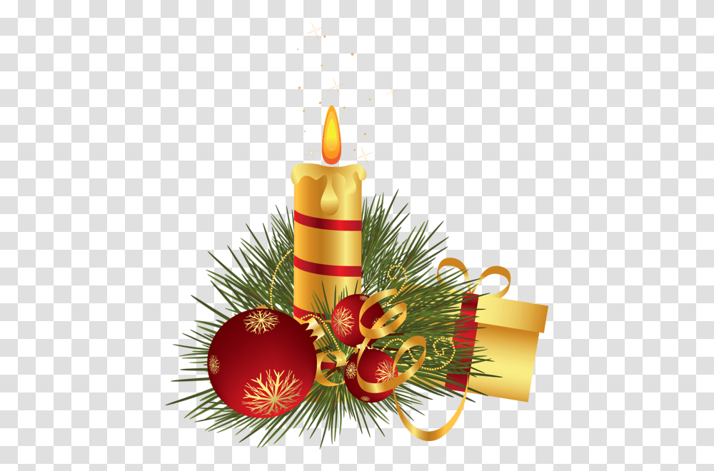 Christmas Candle Decoration Clipart Christmas Cards, Weapon, Weaponry, Bomb, Dynamite Transparent Png