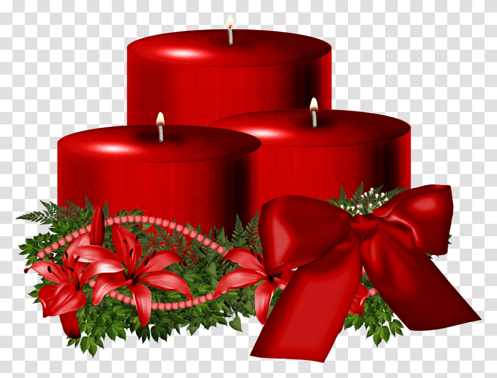 Christmas Candle Transparent Png