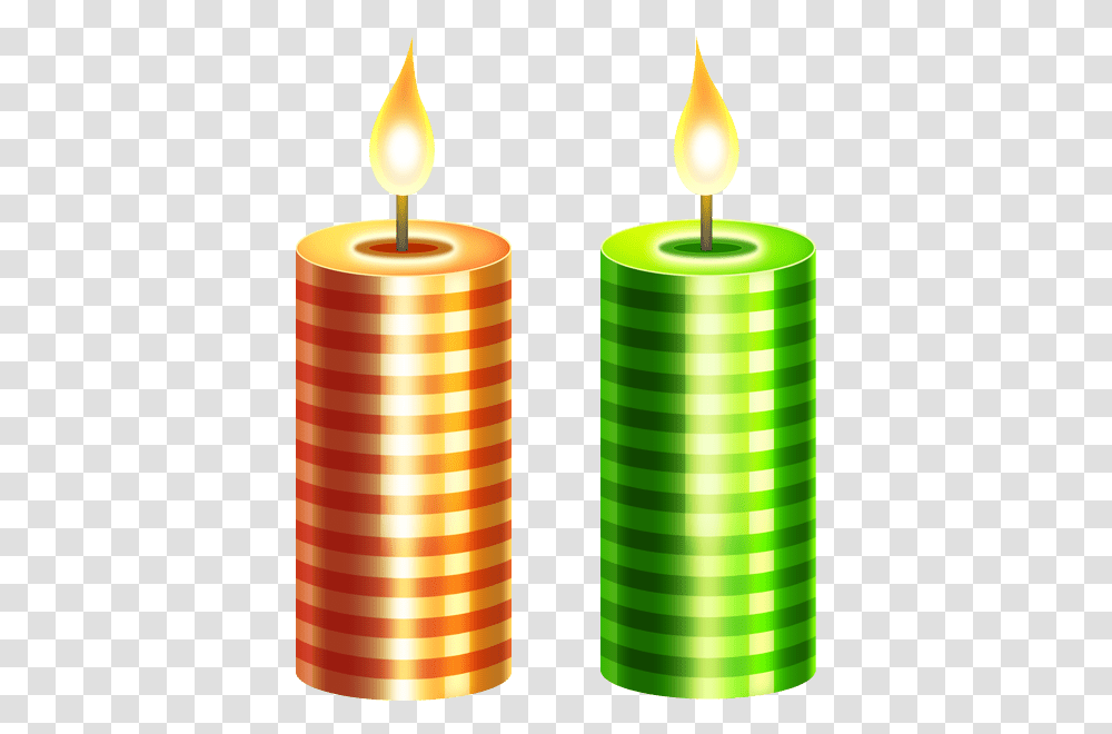 Christmas Candles Candle, Cylinder Transparent Png
