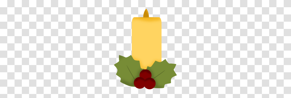 Christmas Candles Clip Art Christmas Candle And Ivy Clip Art, Lamp, Plant, Food, Leaf Transparent Png