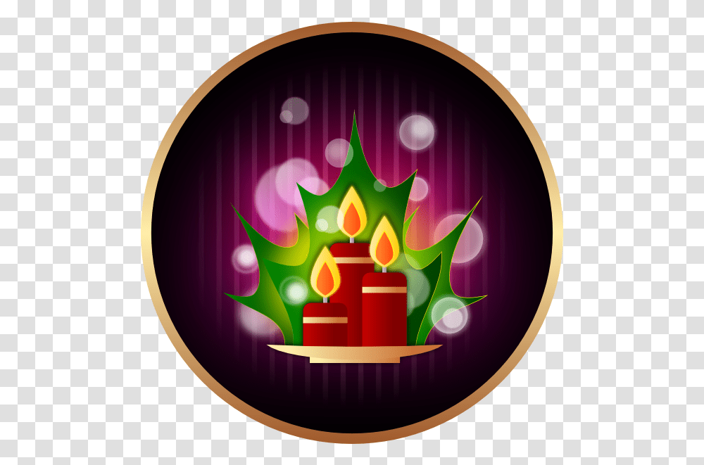 Christmas Candles Clip Art Vector Clip Art Navidad De Dominio Publico, Plant, Tree, Diwali, Symbol Transparent Png