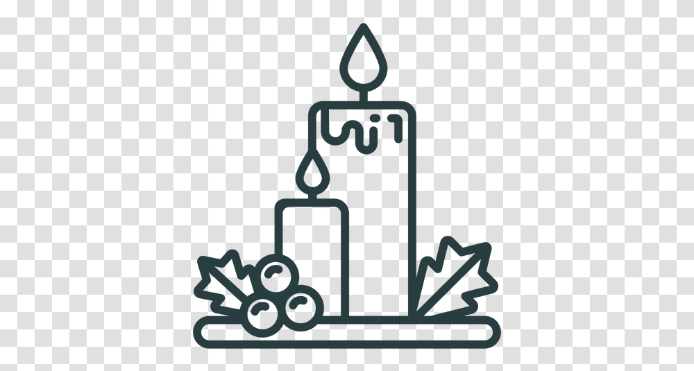 Christmas Candles Icon & Svg Vector File Christmas Candle Icon, Gas Pump, Machine, Text, Metropolis Transparent Png