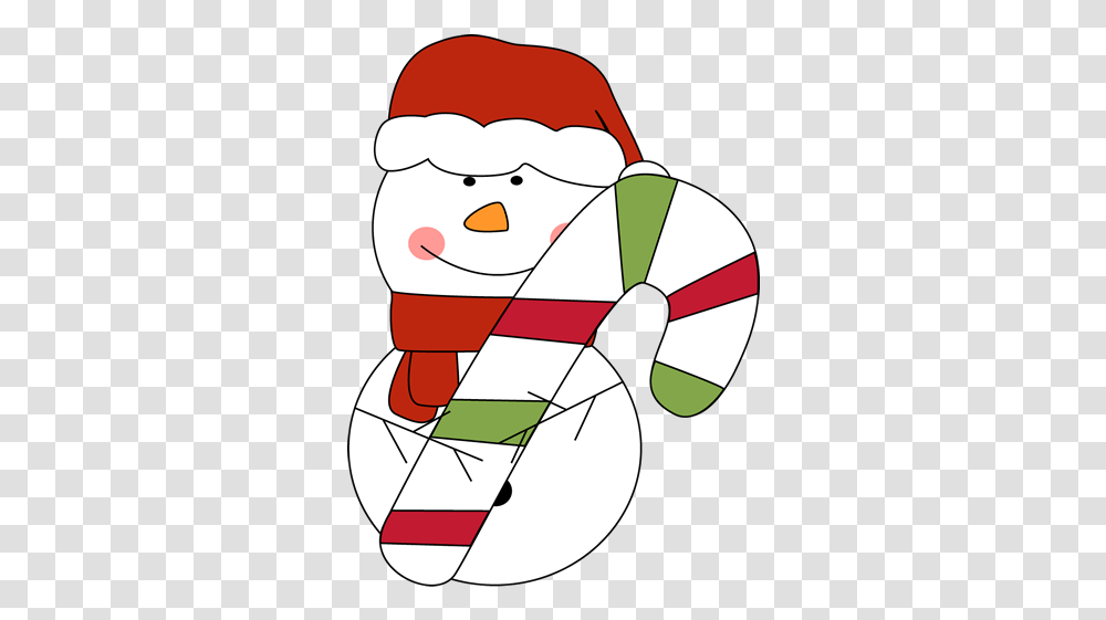 Christmas Candy Clipart & Look Clipartlook Snowman With Candy Cane, Nature, Outdoors, Winter, Peak Transparent Png