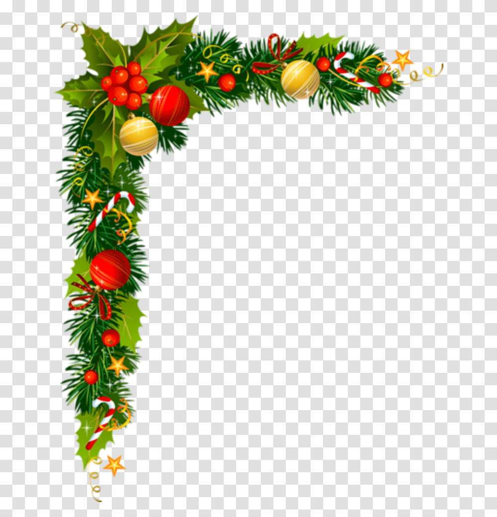 Christmas Card Border, Plant, Fruit, Food, Tree Transparent Png