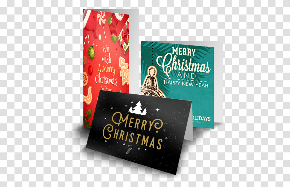Christmas Card Folded Christmas Cards Casa Design, Poster, Advertisement, Flyer, Paper Transparent Png
